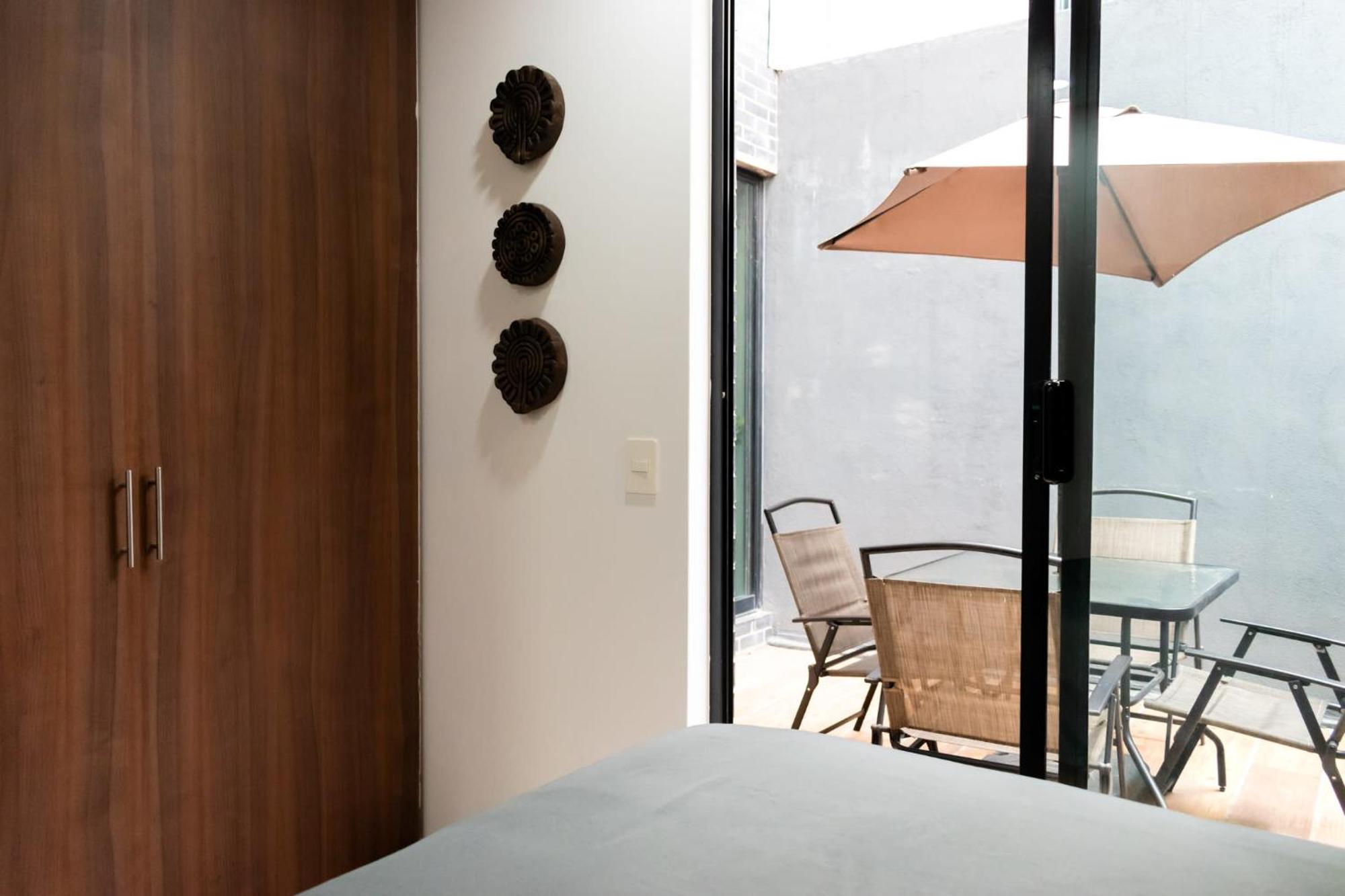 メキシコシティTerraza Departamento Cerca De Santa Fe Kingsizeアパートメント エクステリア 写真